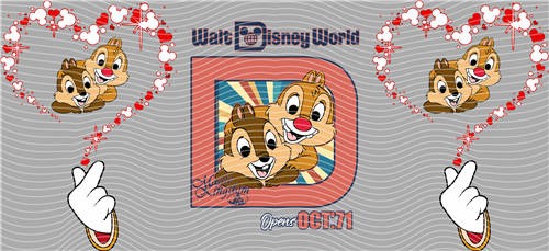 16oz Disney-D 3891